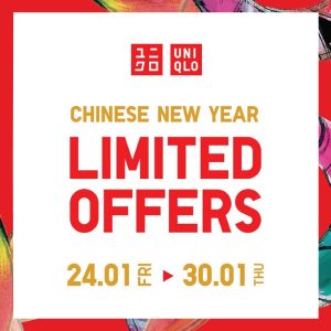 Promo Uniqlo Chinese New Year Limited Offer 24 – 30 Januari 2025