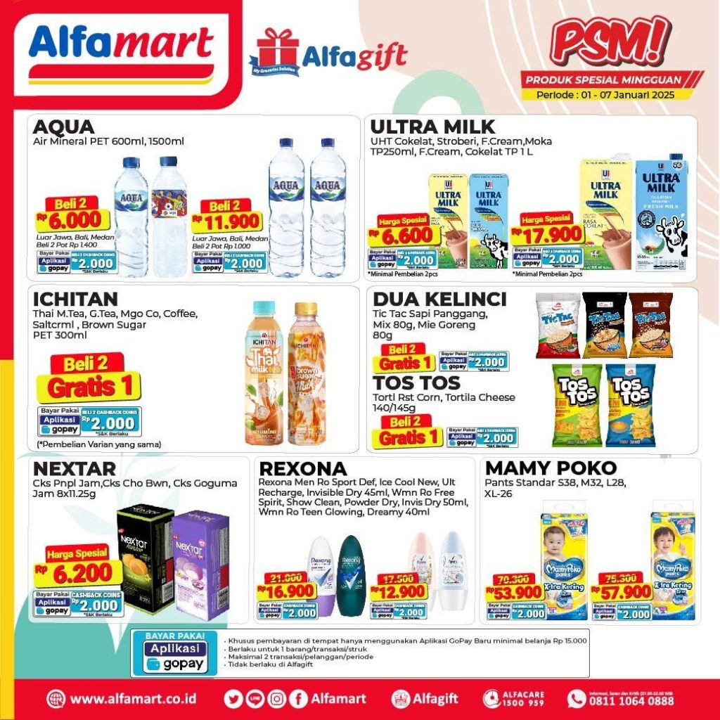 Promo Alfamart PSM Periode 1 – 7 Januari 2025
