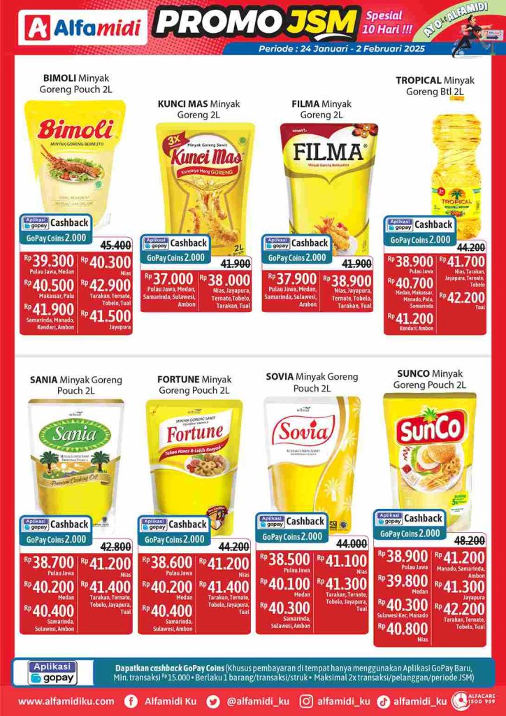 Promo Alfamidi JSM Periode 24 Januari – 2 Februari 2025