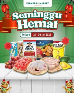 Promo Farmers Market Seminggu Hemat 24 – 30 Januari 2025