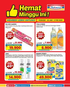 Promo Indomaret Hemat Minggu Ini Periode 30 Januari – 5 Februari 2025