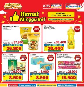 Promo Indomaret Hemat Minggu Ini Periode 9 – 15 Januari 2025