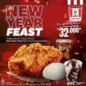 Promo KFC New Year Feast Rp 32.000