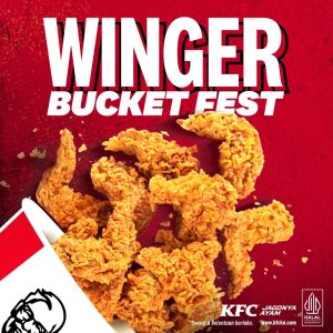 Promo KFC Winger Bucket Fest Mulai Dari Rp 60.000