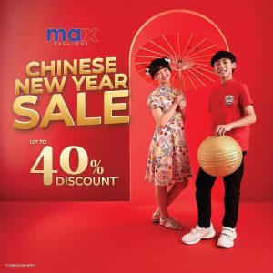 Promo Max Fashion Chinese New Year Diskon s/d 40%