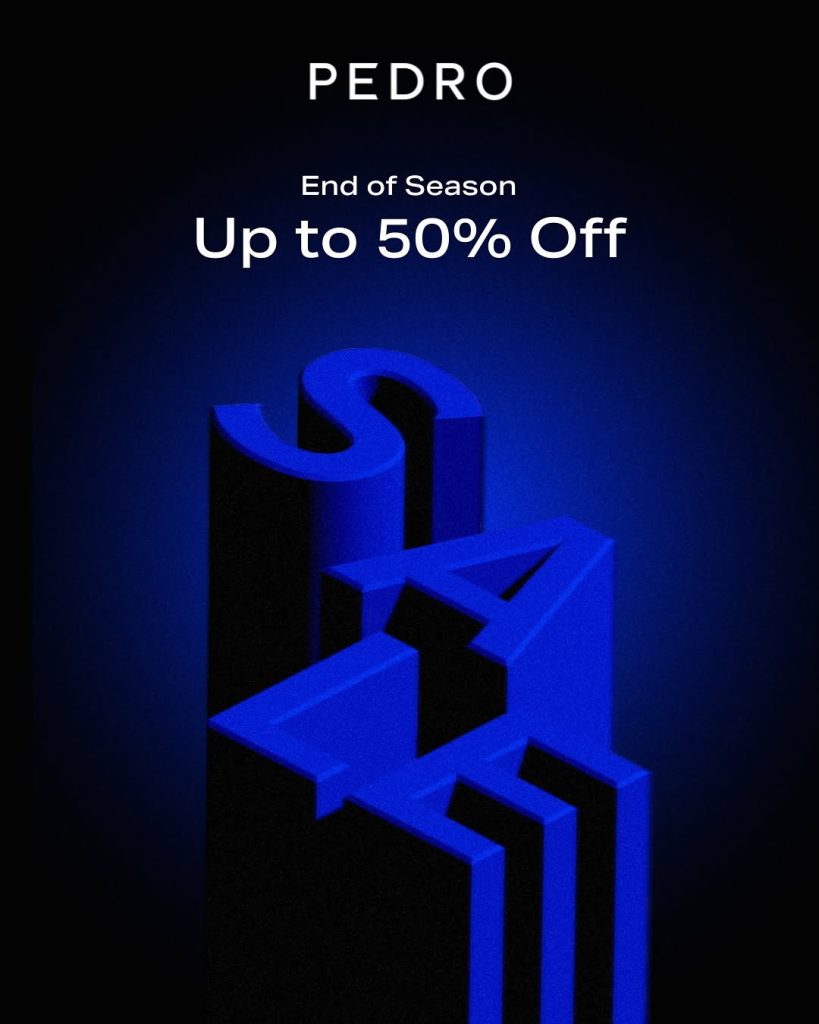 Promo Pedro End of Season Sale Diskon s/d 50%
