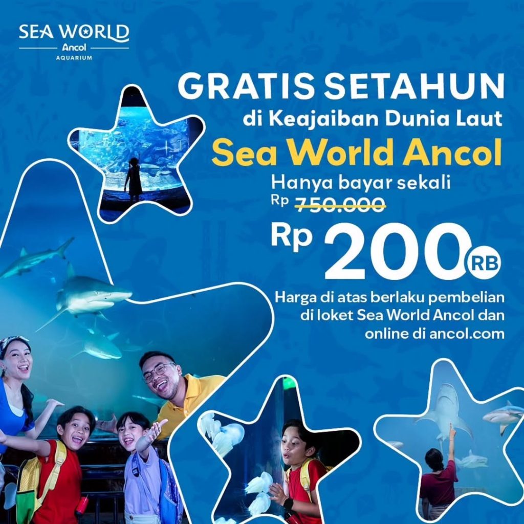 Promo Sea World Annual Pass Hanya Rp 200.000