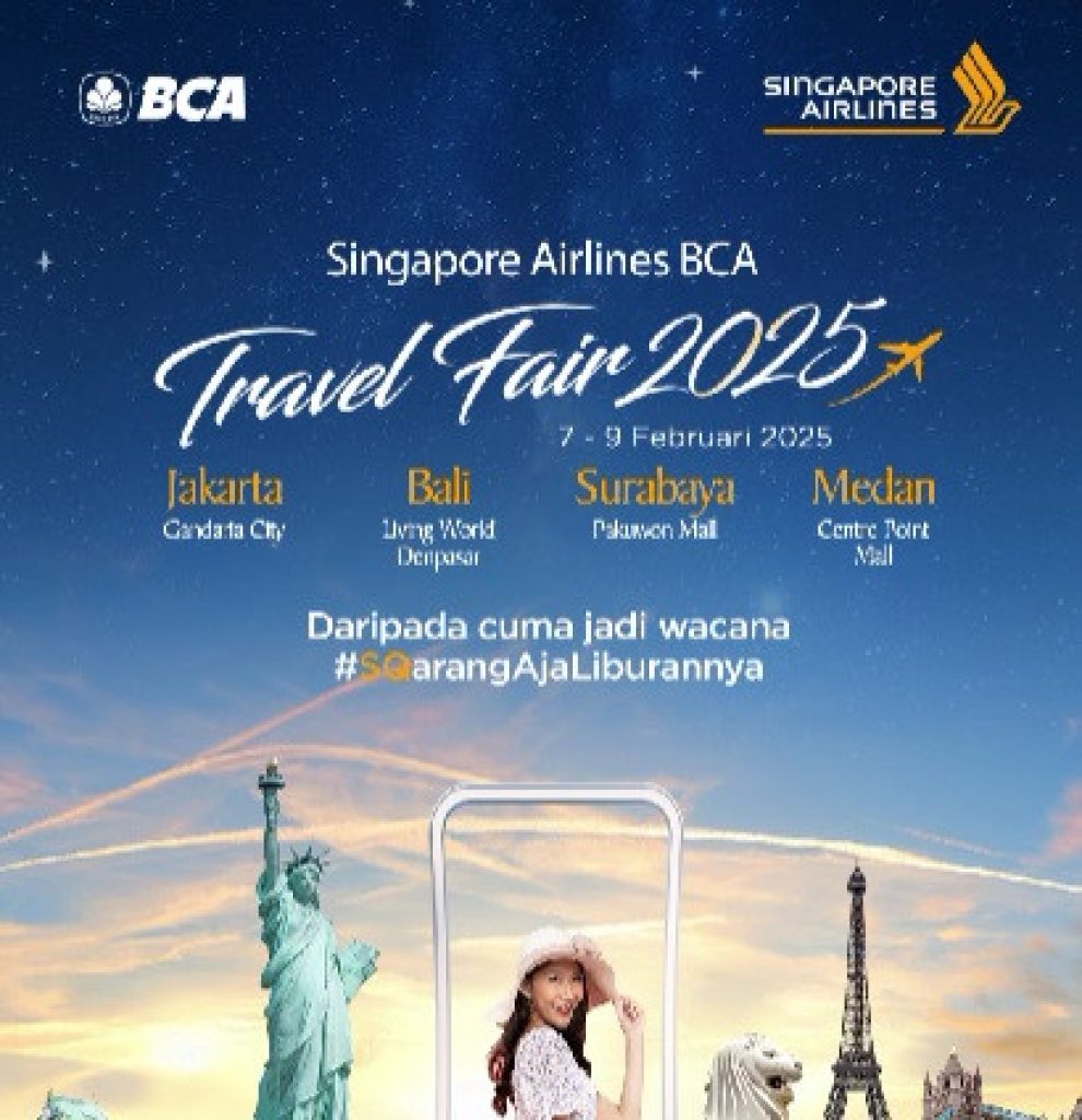 Promo Singapore Airlines BCA Travel Fair 2025
