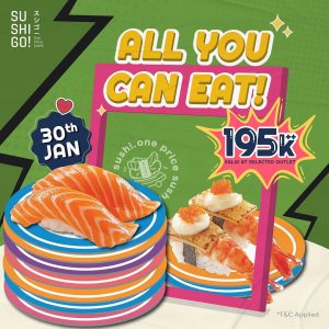 Promo Sushi Go All You Can Eat Rp 195.000