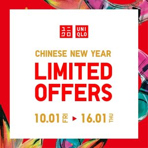 Promo Uniqlo Chinese New Year Limited Offers 10 – 16 Januari 2025