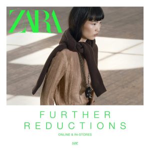 Promo Zara Further Reduction Diskon s/d 60%