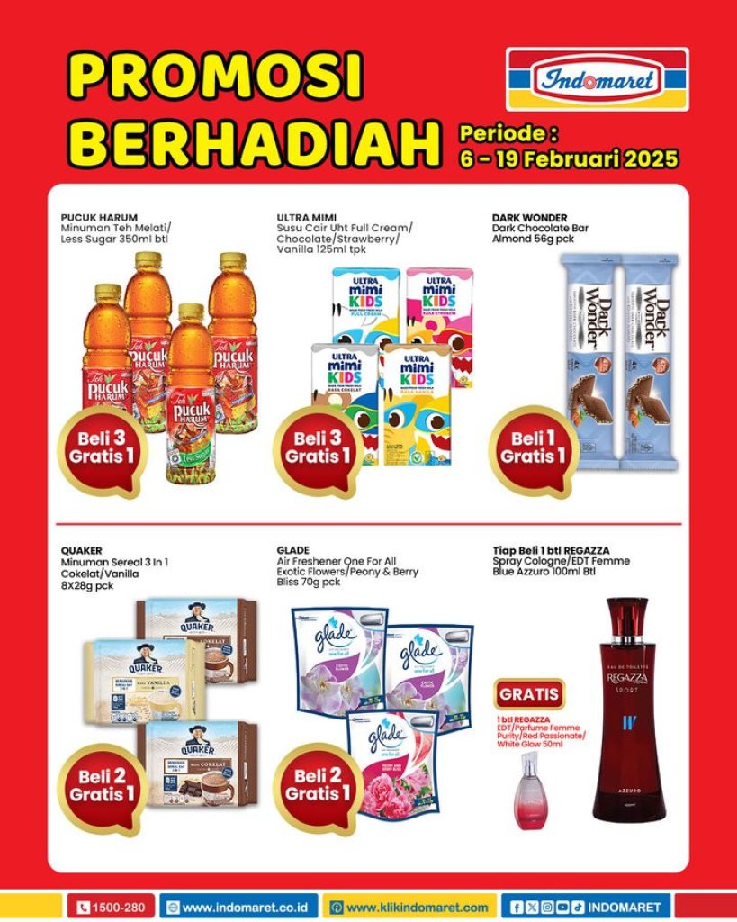Promo Indomaret Promosi Berhadiah 6 – 19 Februari 2025