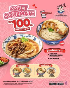 Promo Marugame Udon Paket Soulmate Rp 100K Dapat 2 Udon