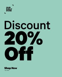 Promo Our Daily Dose Diskon 20%