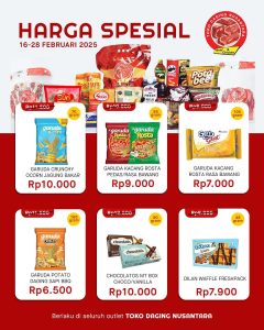 Promo Toko Daging Nusantara Periode 16 – 28 Februari 2025