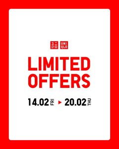 Promo Uniqlo Limited Offers Periode 14 – 20 Februari 2025