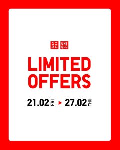 Promo Uniqlo Limited Offers Periode 21 – 27 Februari 2025