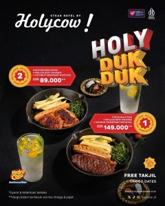 Promo Holycow Holy Duk Duk Mulai Dari Rp 89.000++
