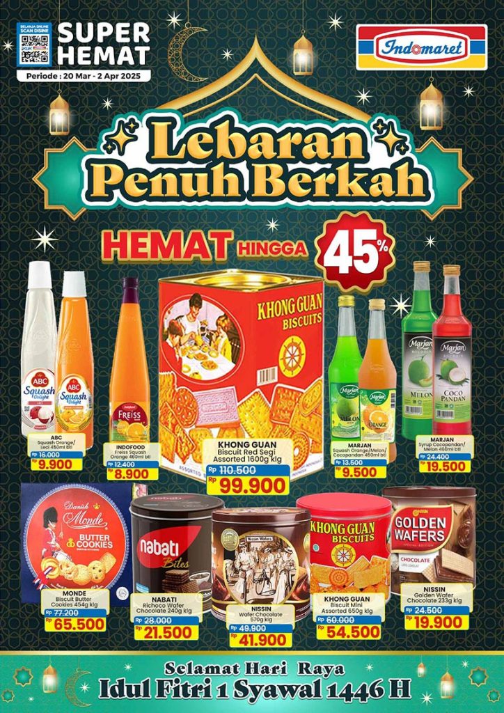 Promo Indomaret Super Hemat Periode 20 Maret – 2 April 2025