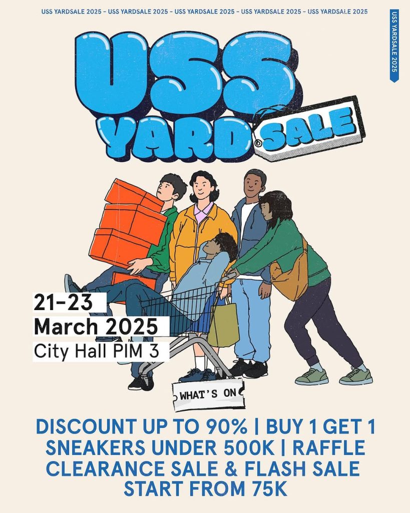 USS Yard Sale 21 – 23 Maret 2025 di PIM 3