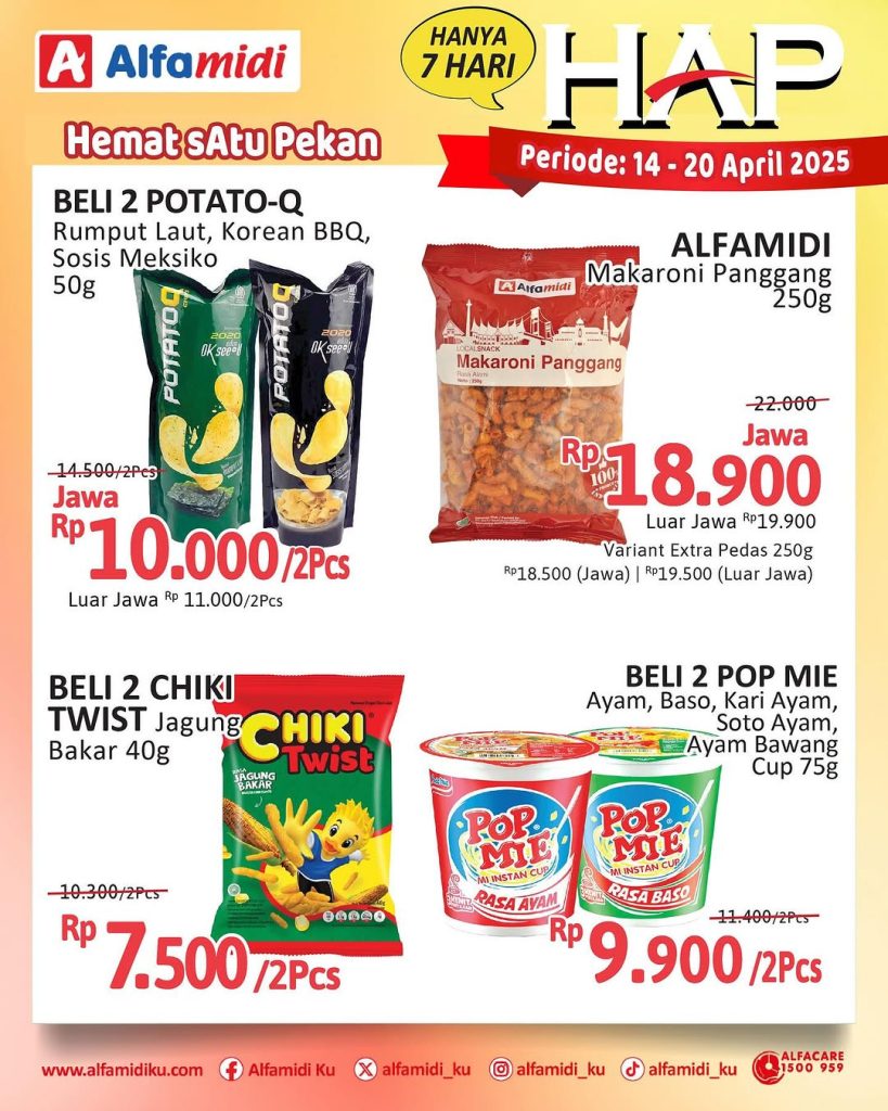Promo Alfamidi HAP Periode 14 – 17 April 2025