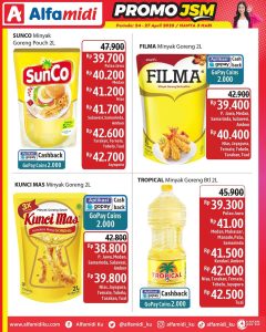 Promo Alfamidi JSM Periode 24 – 27 April 2025