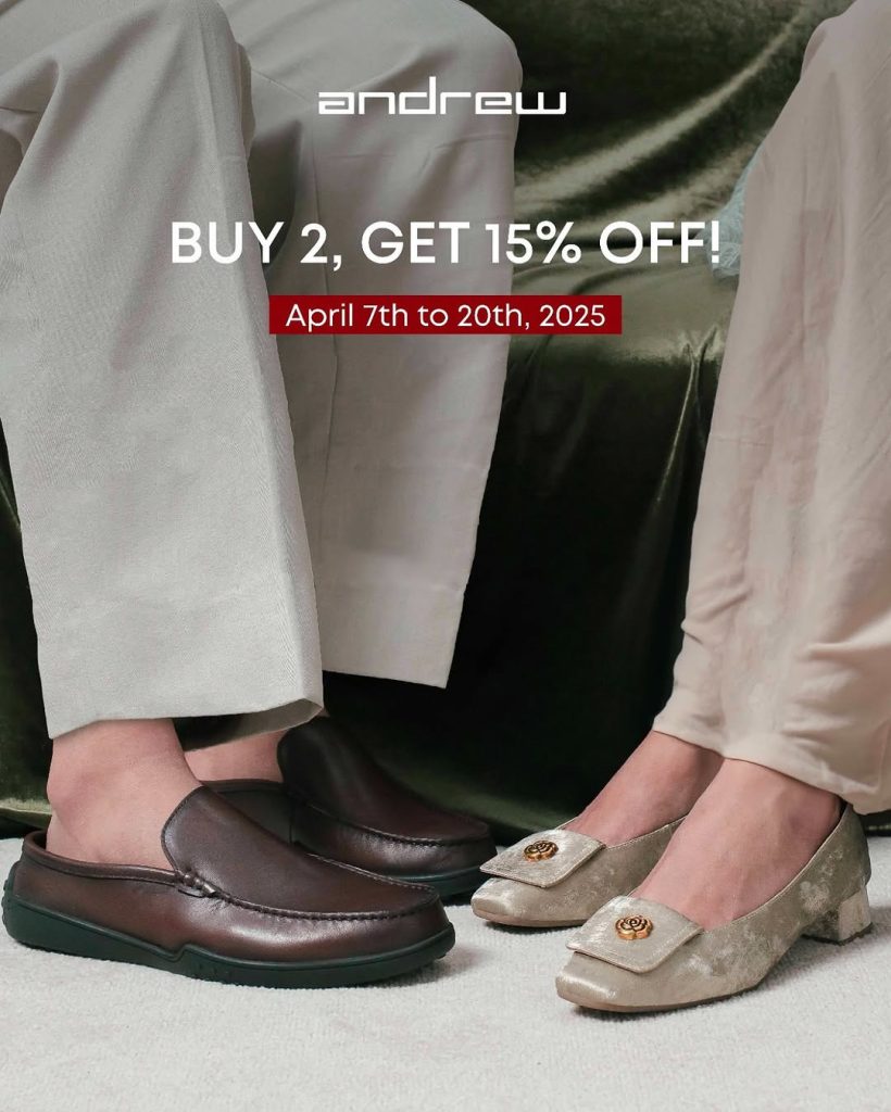 Promo Andrew Shoes Beli 2 Diskon 15%