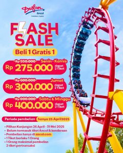 Promo Dufan Flash Sale Mulai Dari Rp 275.000 Dapat 2 Tiket