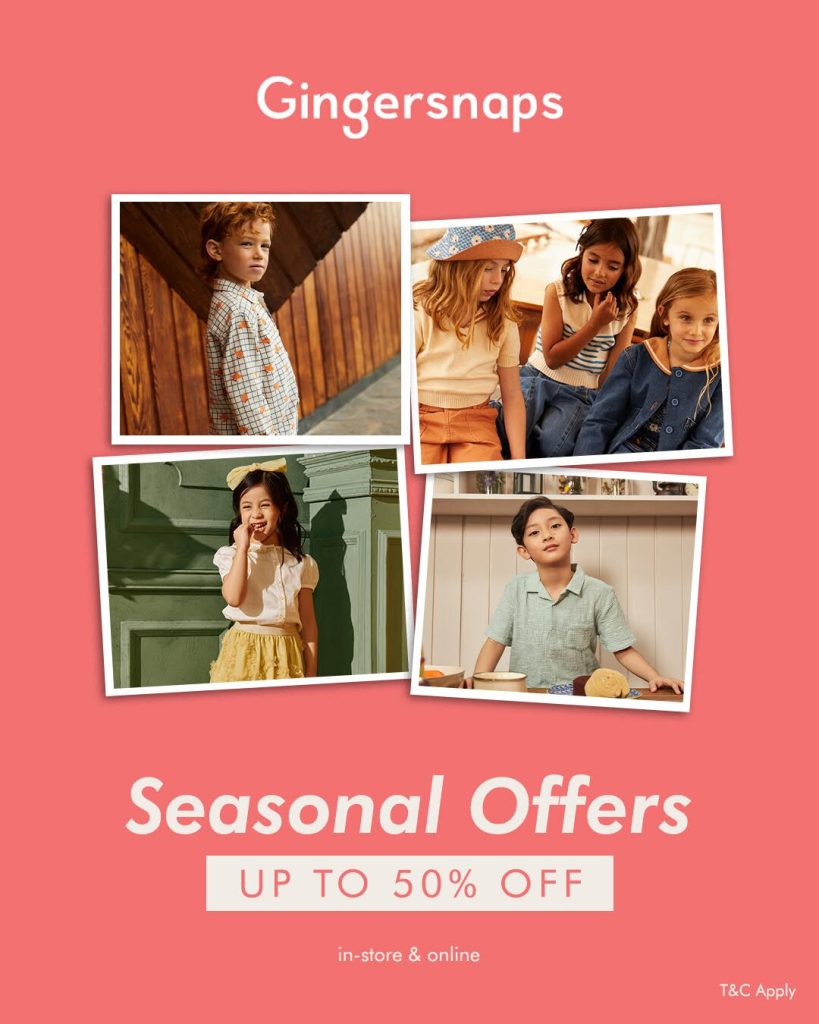 Promo Gingersnaps Seasonal Offer Diskon s/d 50%