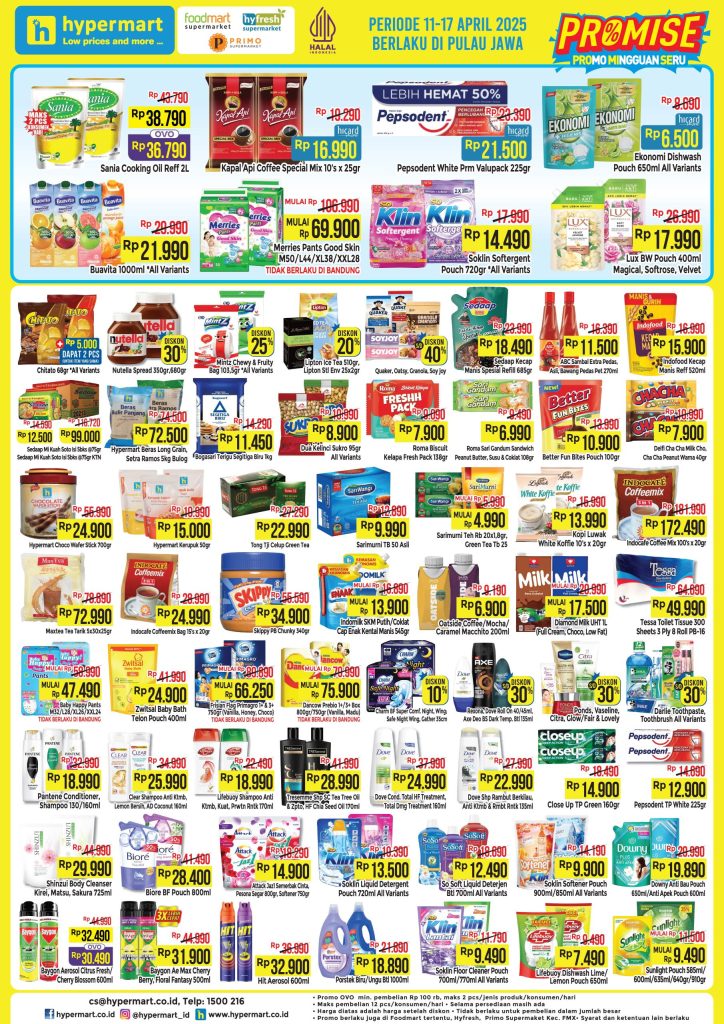 Promo Hypermart Periode 11 – 17 April 2025