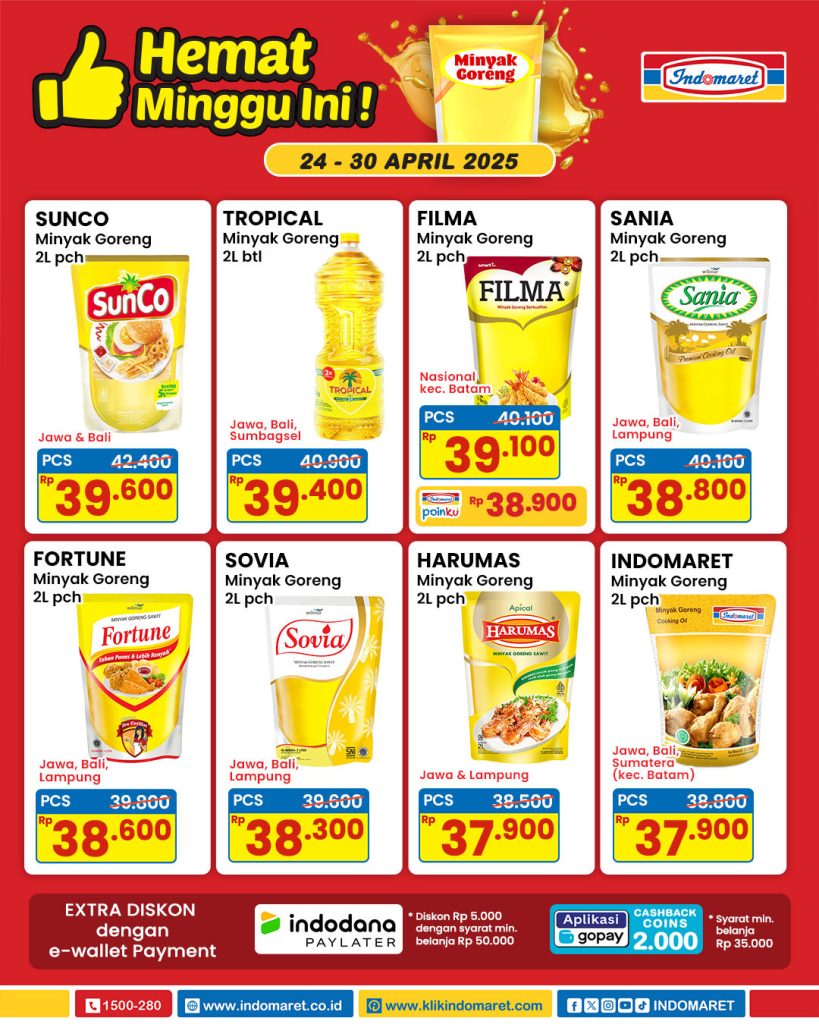 Promo Indomaret Hemat Minggu Ini Periode 24 – 30 April 2025