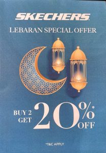 Promo Sketchers Lebaran Special Offer Beli 2 Diskon 20%