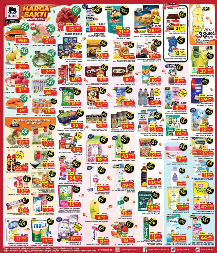 Promo Superindo Periode 6 – 10 April 2025