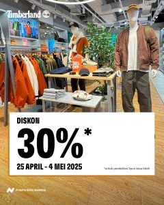 Promo Timberland Payday Beli 2 Diskon 30%