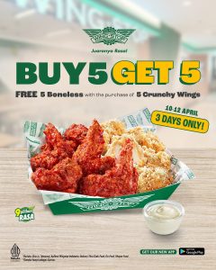 Promo Wingstop Buy 5 Get 5