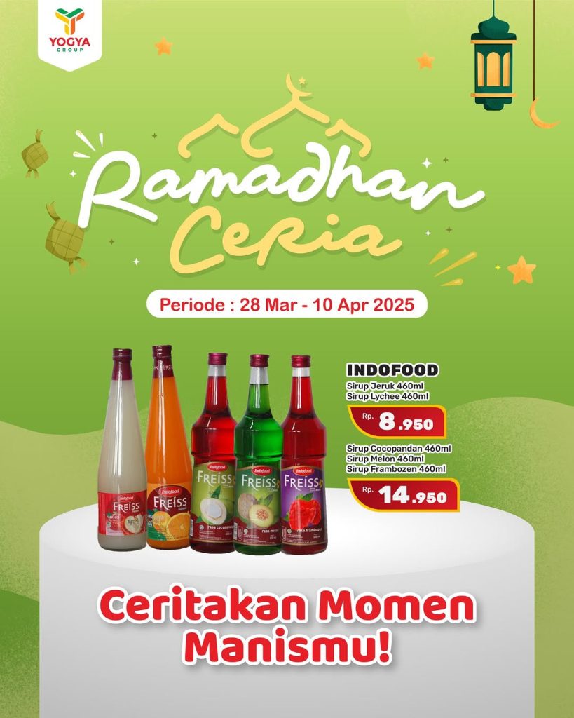 Promo Yogya Toserba Ramadan Ceria 28 Maret – 10 April 2025