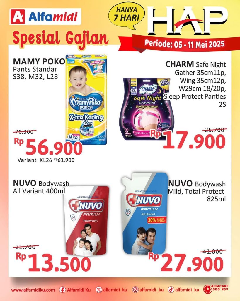 Promo Alfamidi HAP Periode 5 – 11 Mei 2025