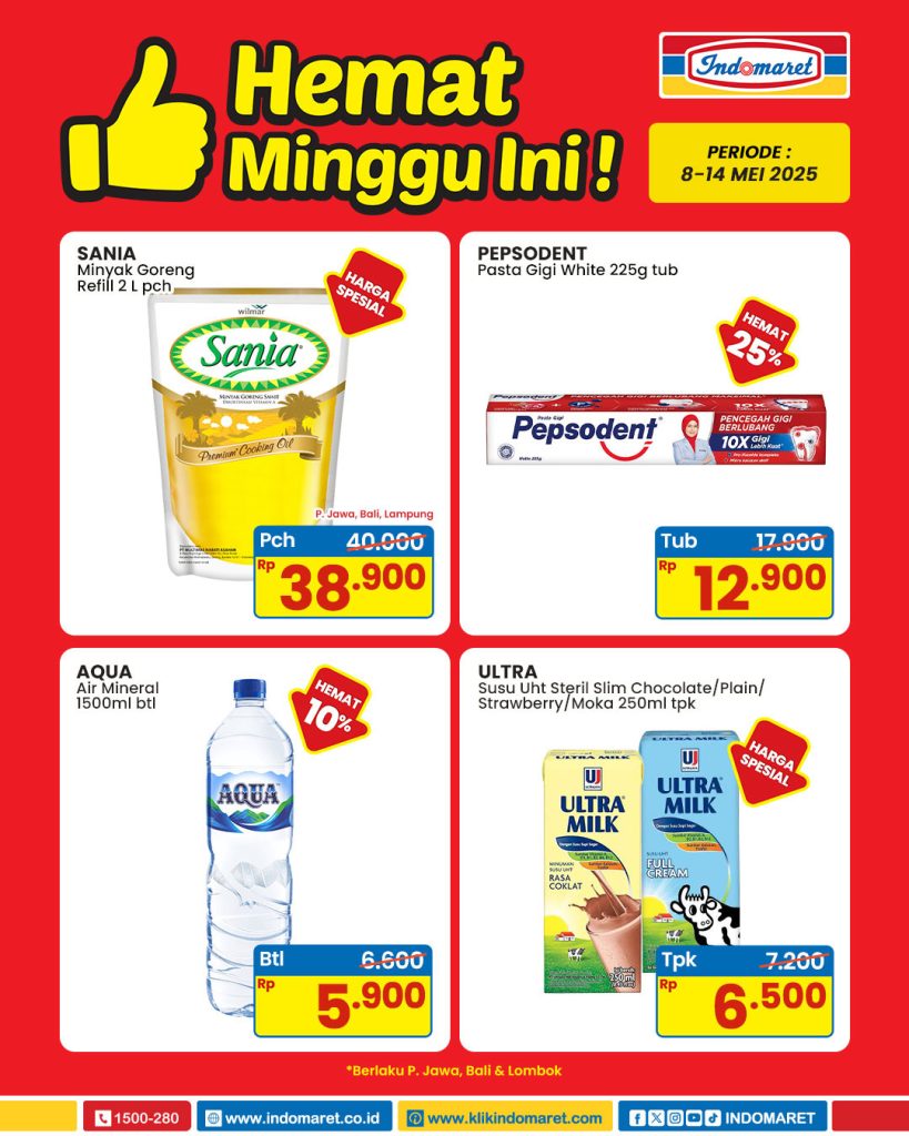 Promo Indomaret Hemat Minggu Ini 8 – 14 Mei 2025