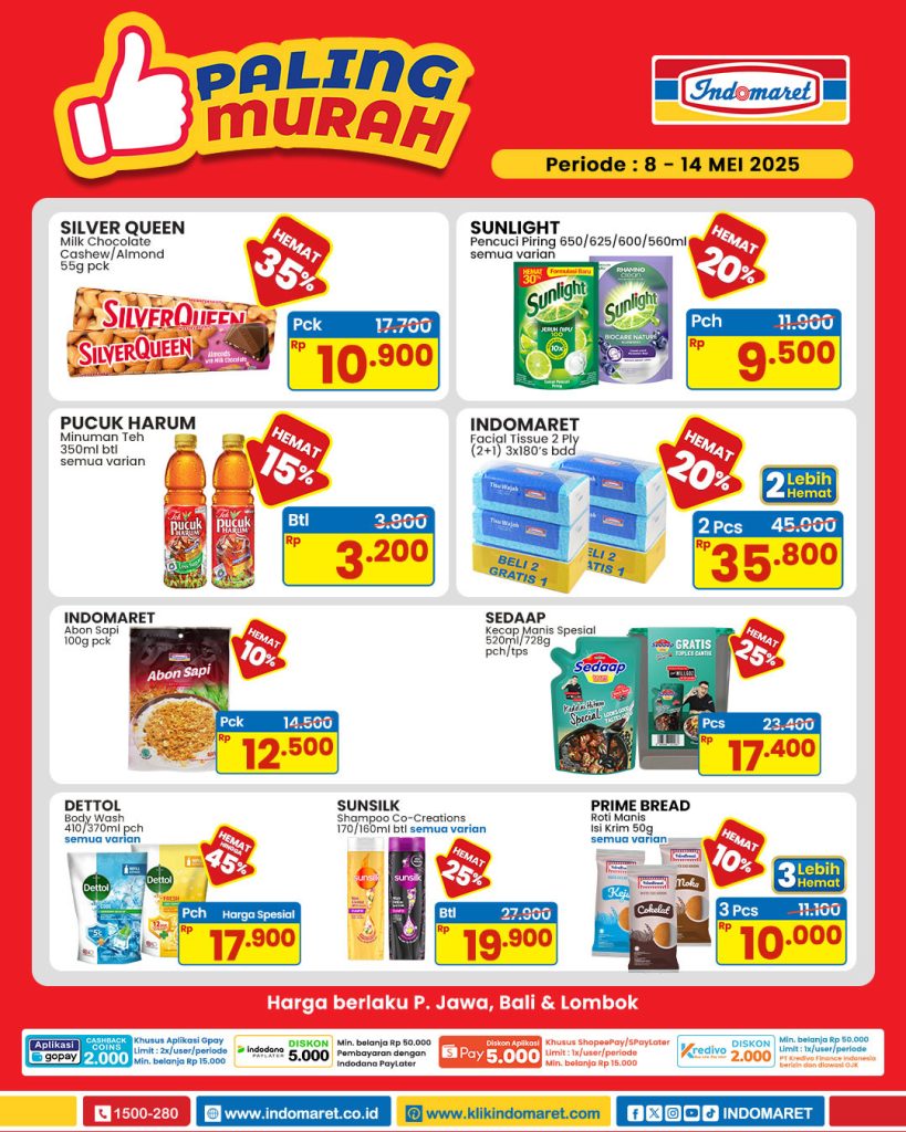 Promo Indomaret Paling Murah 8 – 14 Mei 2025