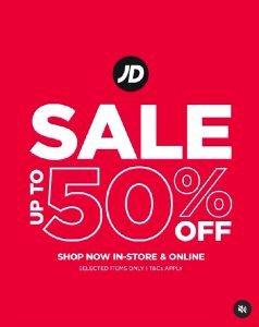 Promo JD Sports #MidYearSale Diskon s.d 50%