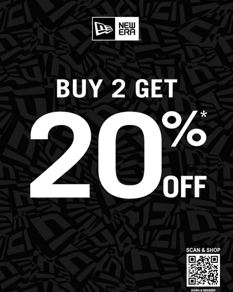Promo New Era Beli 2 Diskon 20%