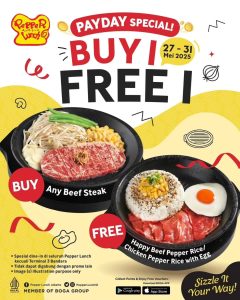 Promo Pepper Lunch Payday Special Buy 1 Get 1