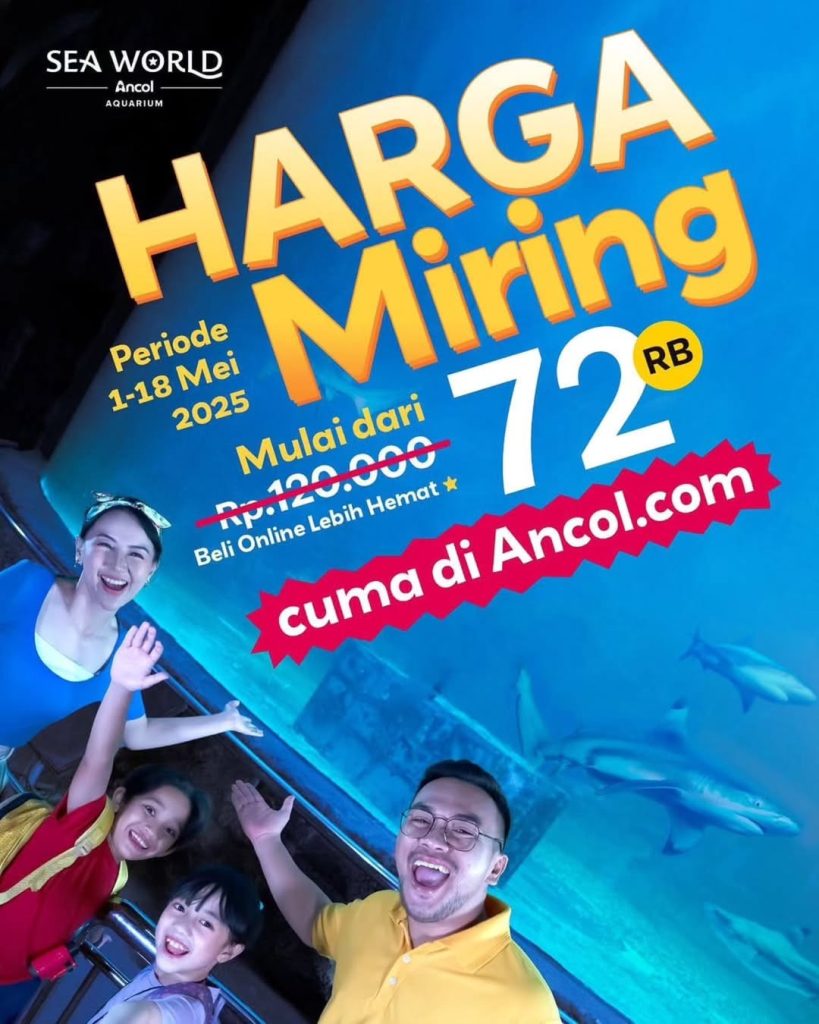 Promo Sea World Harga Miring Mulai Dari Rp 72.000