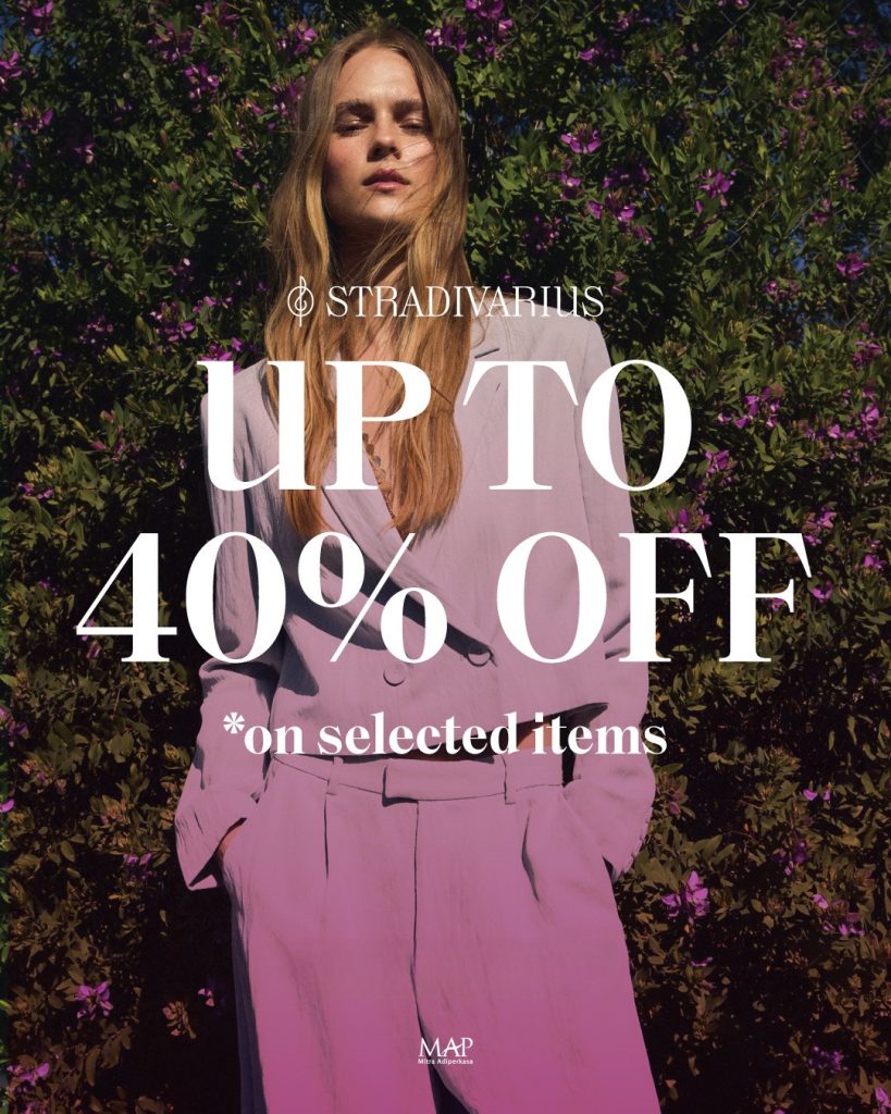 Promo Stradivarius Diskon s/d 40%