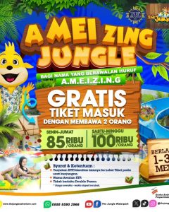Promo The Jungle AMEIzing Jungle Mulai Dari Rp 85K/Orang