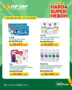 Promo Tip Top JSM Harga Super Heboh Periode `30 Mei – 1 Juni 2025