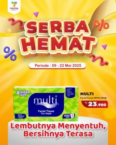 Promo Yogya Serba Hemat Periode 9 – 22 Mei 2025