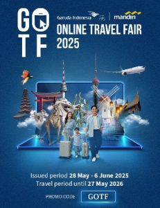 Garuda Indonesia x Bank Mandiri Online Travel Fair 2025