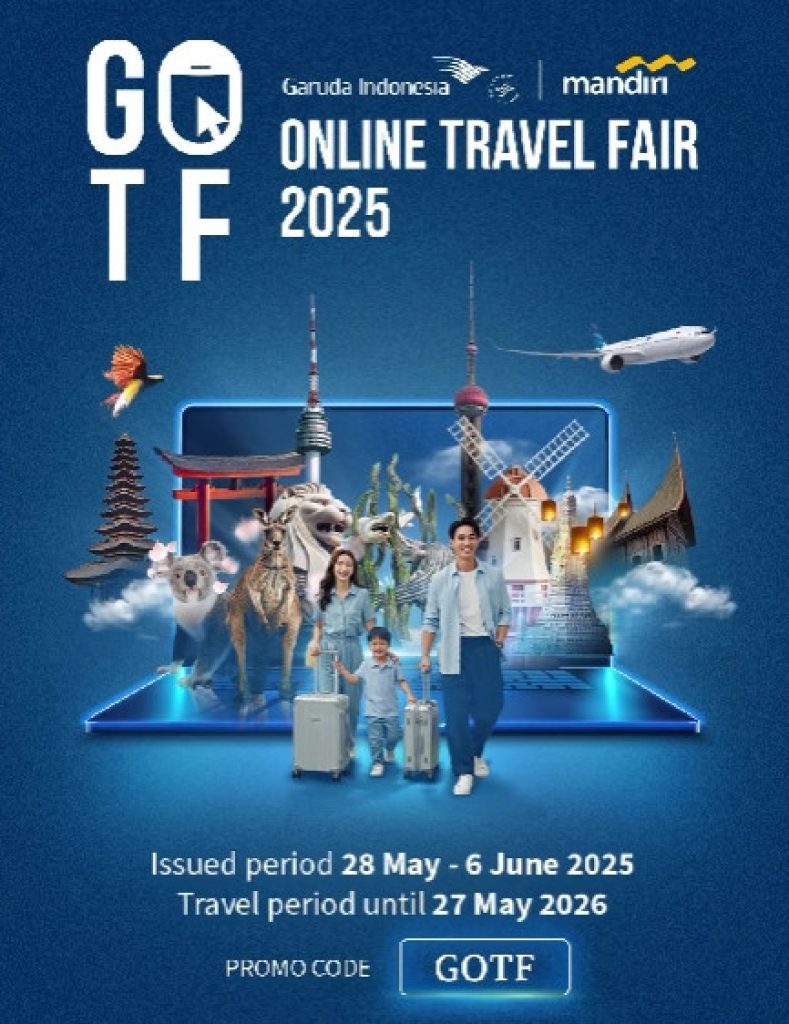 Garuda Indonesia x Bank Mandiri Online Travel Fair 2025
