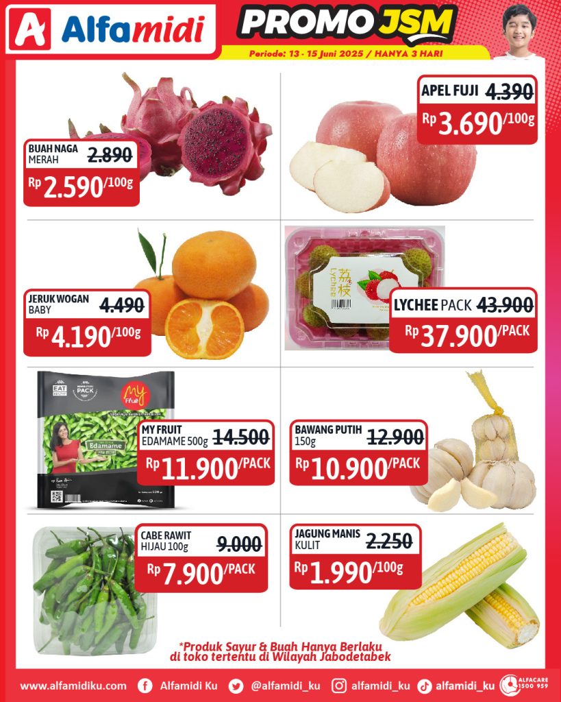Promo Alfamidi JSM Periode 13 – 15 Juni 2025